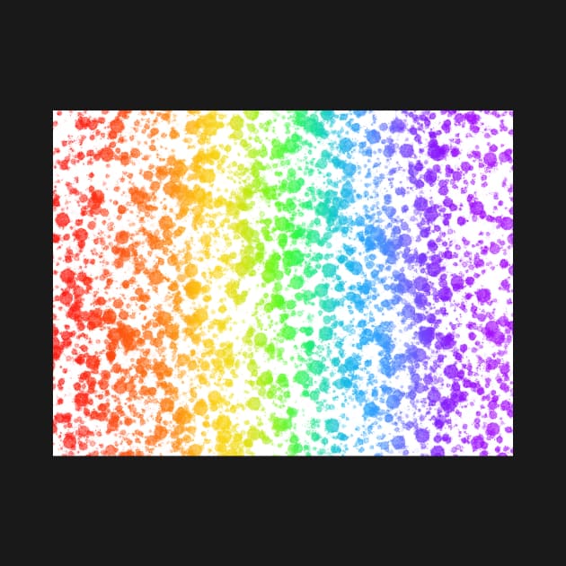 Rainbow splatter by tothemoons