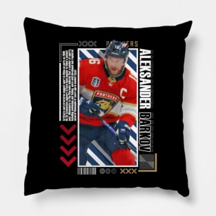 Aleksander Barkov Paper Poster Version 10 Pillow