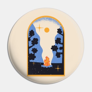 Magical Fire Animated Drawing Digital Art Pin