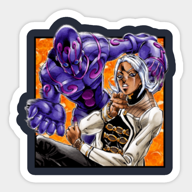 Enigma Boy Terunosuke Miyamoto Enigma Orange Bubbles Aesthetic Design Jojo S Bizarre Adventure Diamond Is Unbreakable Diamond Is Unbreakable Sticker Teepublic