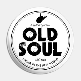 West Virginia Old Soul - Rich Men Pin