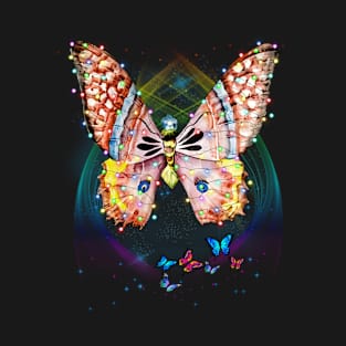 Butterfly Color Light T-Shirt