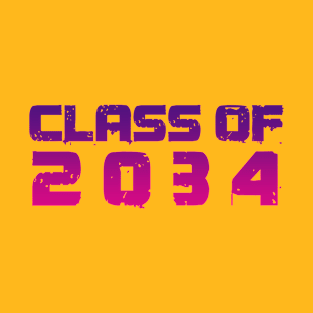 class of 2034 purple T-Shirt