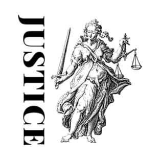 Lady Justice: Renaissance Woman Fighting for Justice T-Shirt