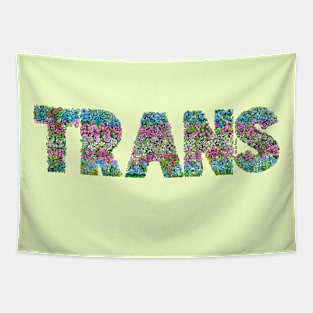 Trans flowers Tapestry