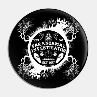 Paranormal Investigator Pin