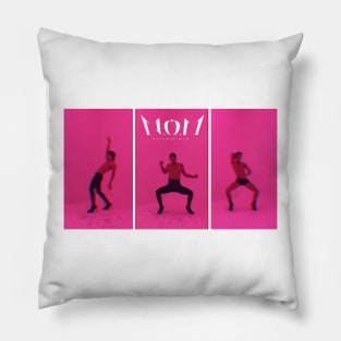 Copia de Copia de N.O.M Logo white Pillow