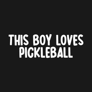 This Boy Loves Pickleball T-Shirt