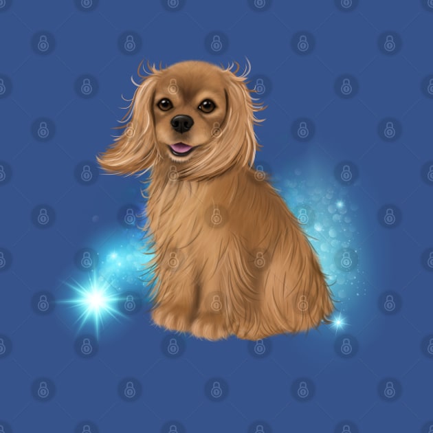 Ruby Cavalier King Charles Spaniel Gifts, Celestial Theme by Cavalier Gifts