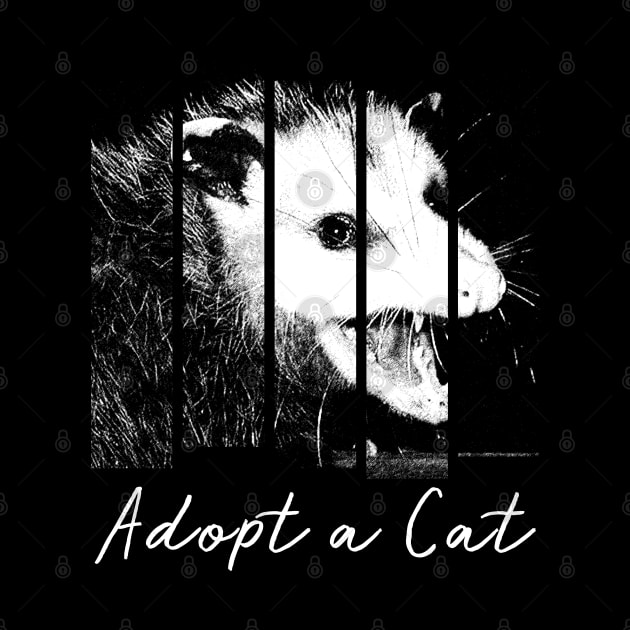 Adopt a Cat Opossum by giovanniiiii