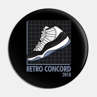 AJ 11 Retro Concord Sneaker Pin