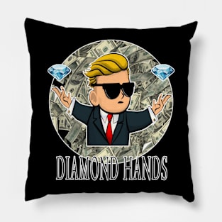 Diamond Hands Pillow