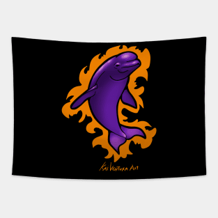 Rad Beluga Design Tapestry