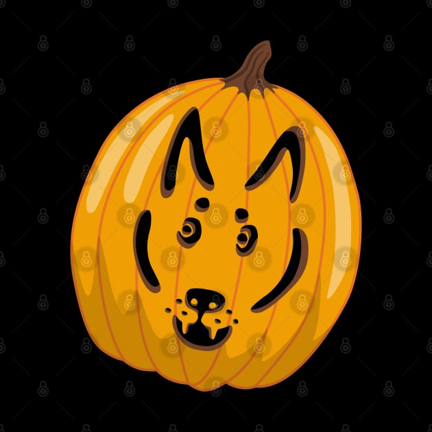 Dog-O-Lantern II by illucalliart