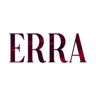 Erra - Simple Typography Style T-Shirt