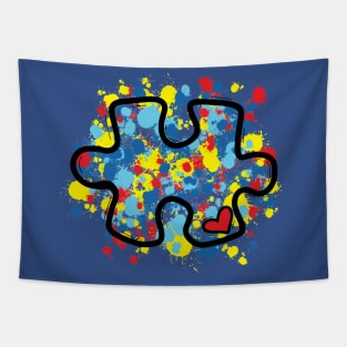 Autism Awareness, Be Kind, Autism Puzzle, Autism Mom, Autism Support Tapestry