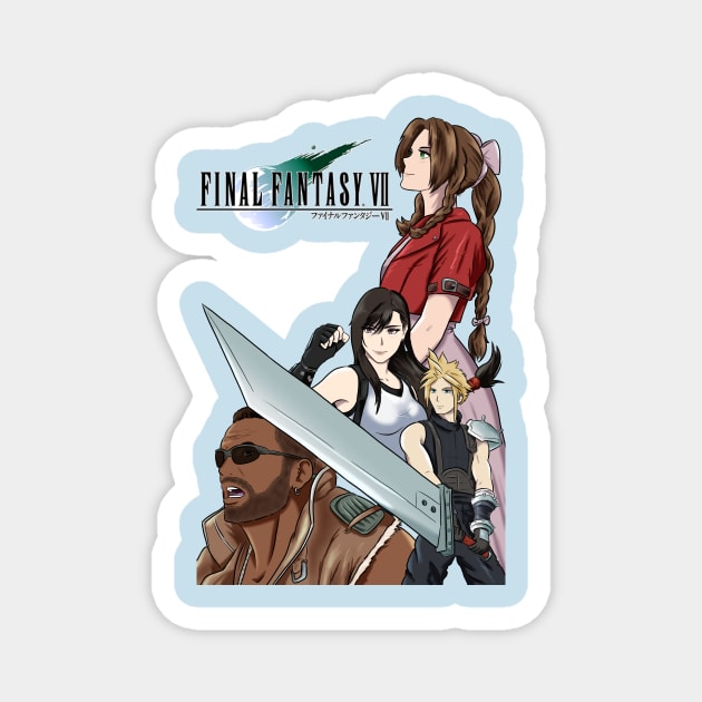 FF7 Magnet by John Caden 64