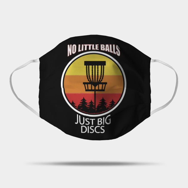 Funny Disc Golf Player Gift Idea Disc Golf Player Mask TeePublic