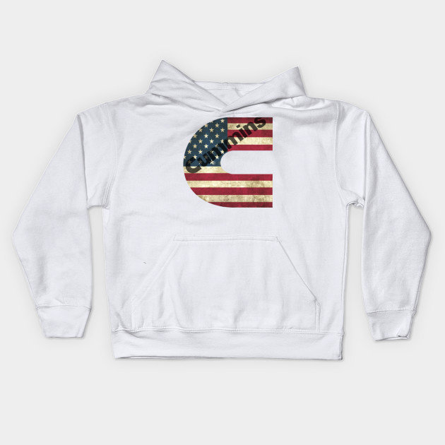 cummins flag hoodie