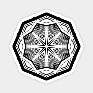 Mandala magic circle Magnet