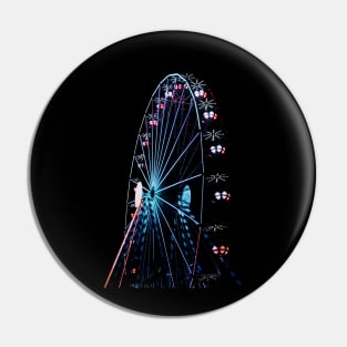 Ferris wheel Minimal Neon Style Pin