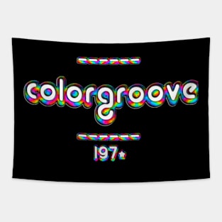 ColorGroove Retro-Rainbow-Tube nostalgia (wf) Tapestry