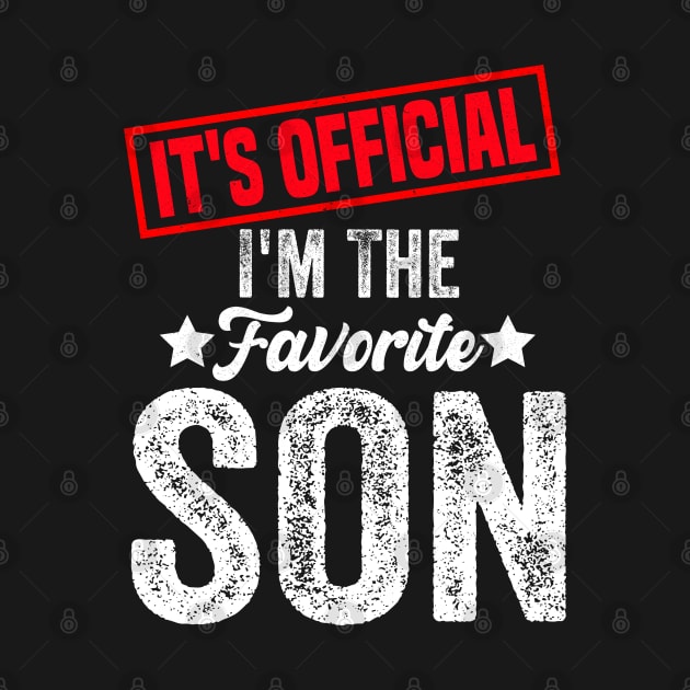 It's official i'm the favorite son, favorite son by Bourdia Mohemad