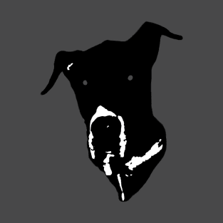 Silhouette of a Dane T-Shirt