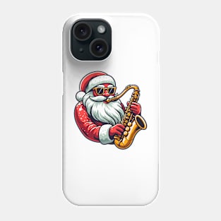 Santa Claus The Mr. Saxophone Phone Case