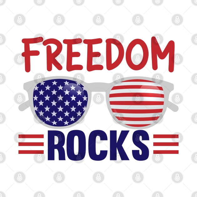 independence Day, Freedom Rocks by HassibDesign