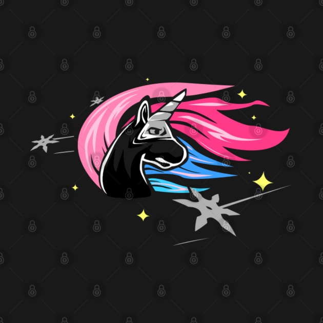 Unicorn Ninja | Martial Arts |Karate Unicorn by GigibeanCreations