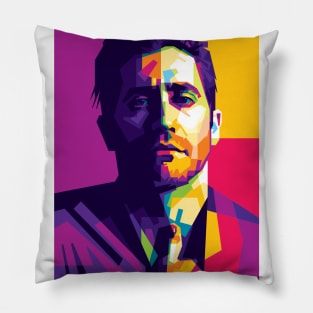 Jake Gyllenhaal WPAP V1 Pillow