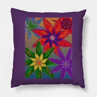 Floral Burst Pillow