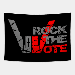 Rock the Vote Tapestry