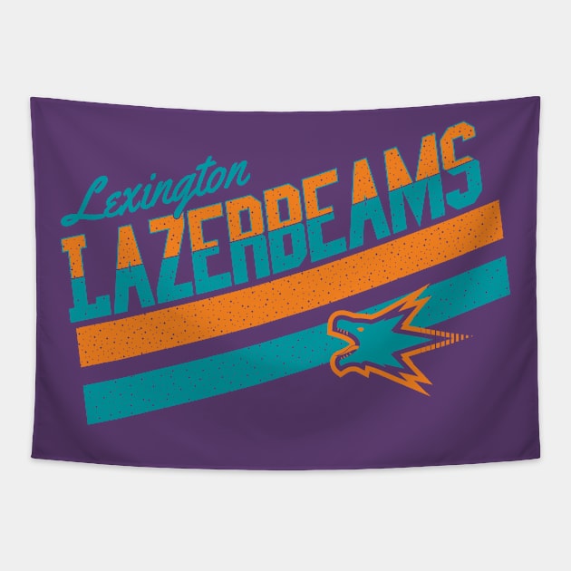 Lexington Lazerbeams Double Stripe Tapestry by The Rec League Shop