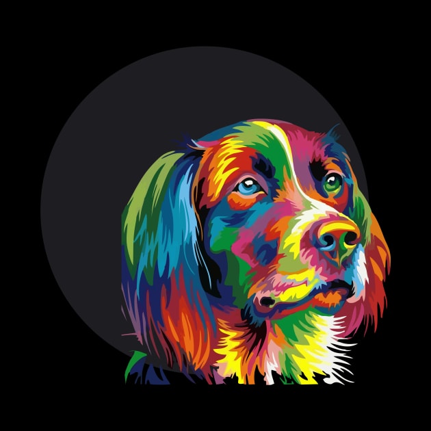 artisticcolorfuldog by kurniamarga.artisticcolorful