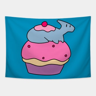 Hadrosaurus and Giant Cupcake Tapestry