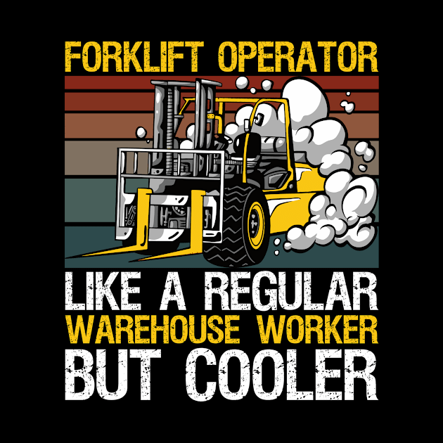 Forklift Operator by TK Store