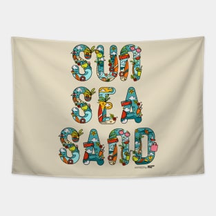 The Sun,Sea,Sand Tapestry