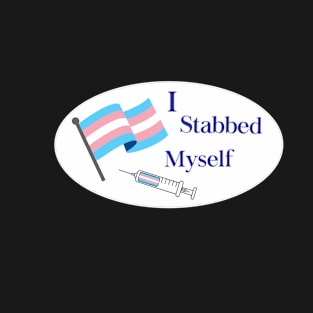 Transgender Flag Sticker T-Shirt