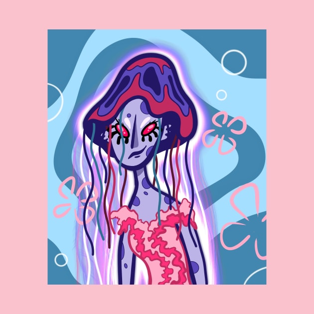 Jellyfish Lady by Mqed