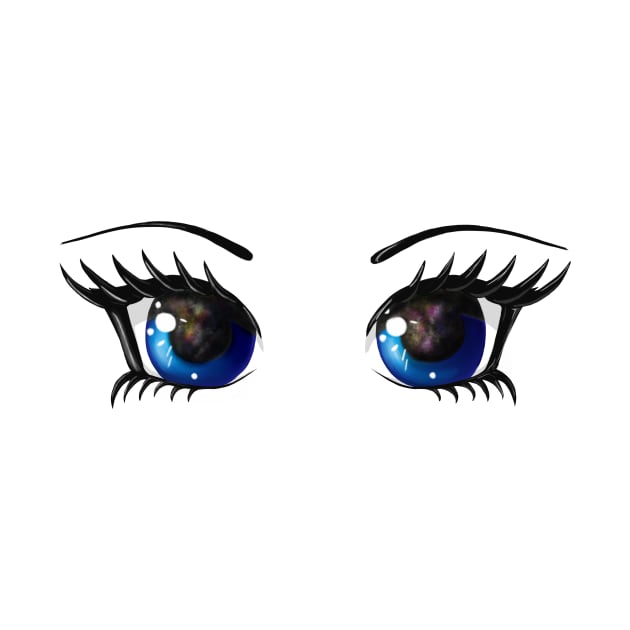 Eye See You - Manga Anime Galaxy Eyes by pbDazzler23