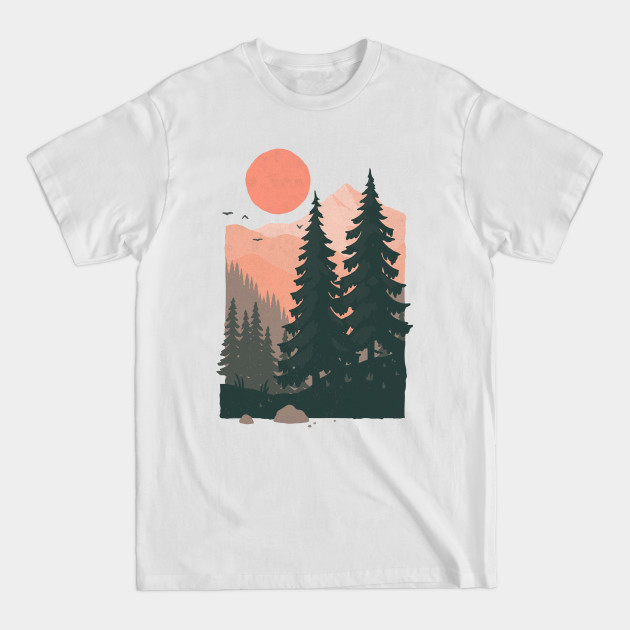 Twin Pines - Nature - T-Shirt