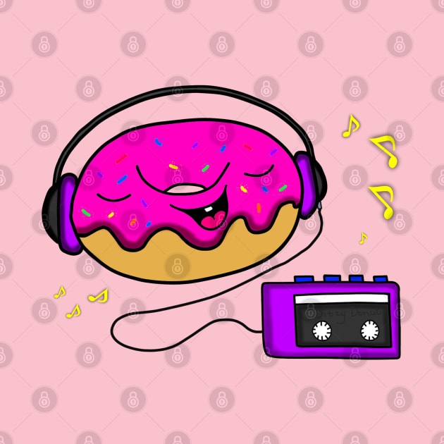 Donut Frenzy! (Strawberry) by DitzyDonutsDesigns