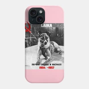 Laika: First Dog in Space Phone Case