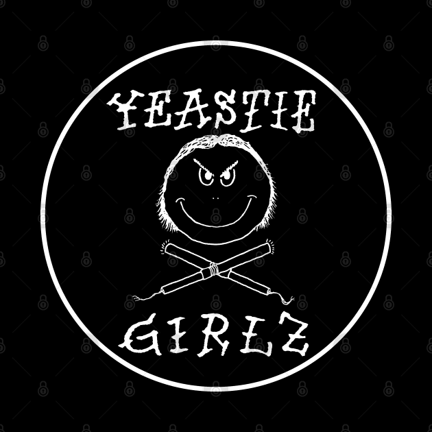 Yeastie Girlz Round White Logo by Yeastie Girlz