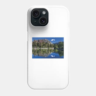 Sherwin Lake Reflects Mountains Phone Case