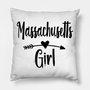 Massachusetts girl is the prettiest !! Pillow