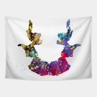 Rorschach inkblot test Tapestry