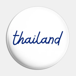 thailand - Thai blue - Flag color Pin